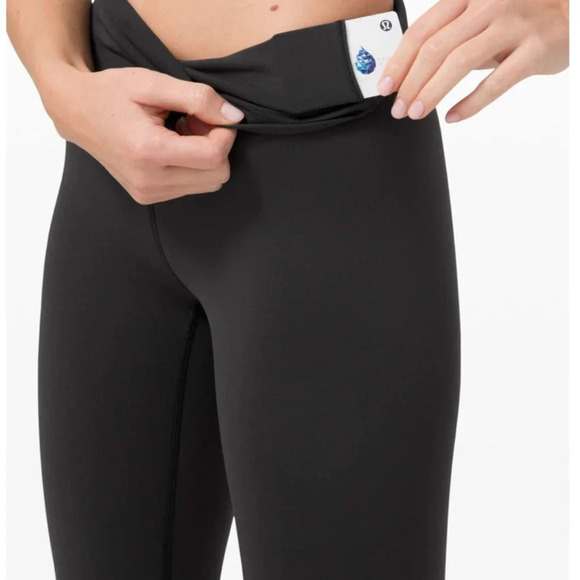 Lululemon Wunder Train High-Rise Crop  21" Black Size 2 - Picture 2 of 12